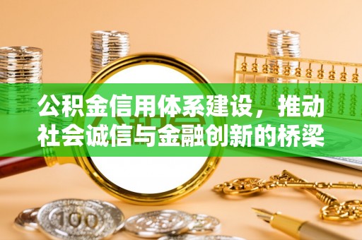 民丰公积金信用体系建设，推动社会诚信与金融创新的桥梁