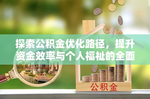 民丰探索公积金优化路径，提升资金效率与个人福祉的全面解析