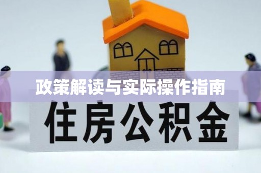 民丰政策解读与实际操作指南