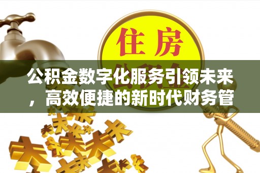 民丰公积金数字化服务引领未来，高效便捷的新时代财务管理
