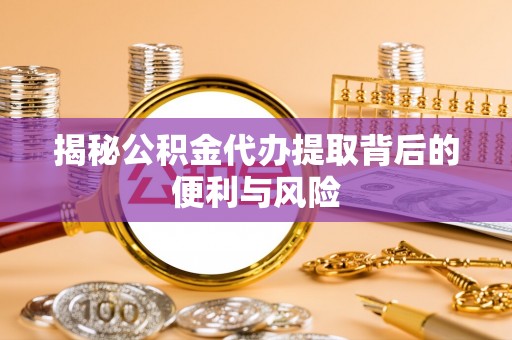 民丰揭秘公积金代办提取背后的便利与风险
