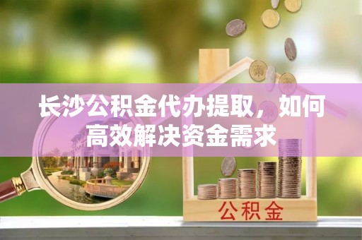 民丰长沙公积金代办提取，如何高效解决资金需求