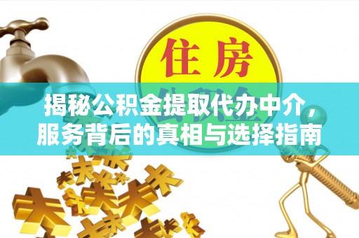 民丰揭秘公积金提取代办中介，服务背后的真相与选择指南