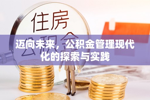 民丰迈向未来，公积金管理现代化的探索与实践