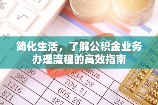 民丰简化生活，了解公积金业务办理流程的高效指南