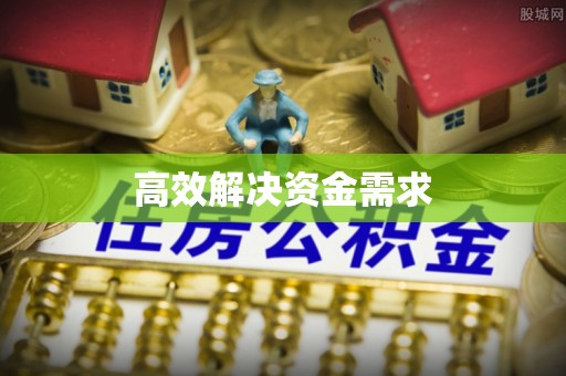 民丰高效解决资金需求