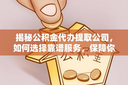 民丰揭秘公积金代办提取公司，如何选择靠谱服务，保障你的资金安全