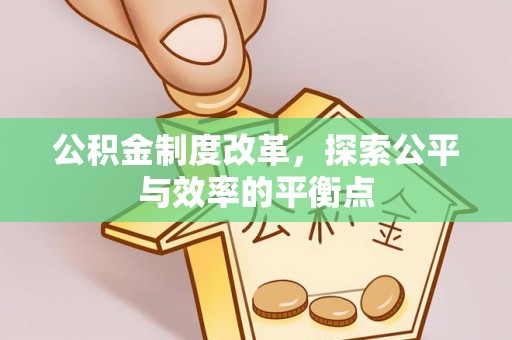 民丰公积金制度改革，探索公平与效率的平衡点