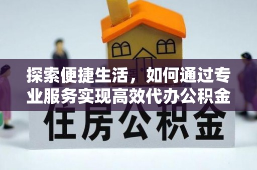 民丰探索便捷生活，如何通过专业服务实现高效代办公积金提取