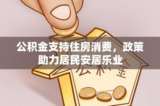 民丰公积金支持住房消费，政策助力居民安居乐业