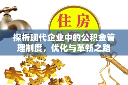 民丰探析现代企业中的公积金管理制度，优化与革新之路