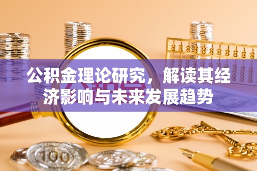 民丰公积金理论研究，解读其经济影响与未来发展趋势