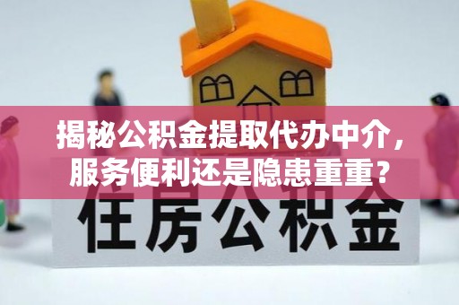 民丰揭秘公积金提取代办中介，服务便利还是隐患重重？