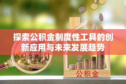 民丰探索公积金制度性工具的创新应用与未来发展趋势