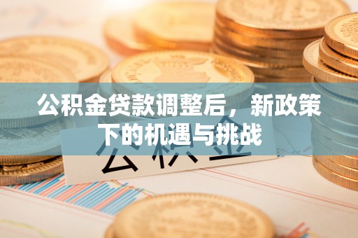 民丰公积金贷款调整后，新政策下的机遇与挑战