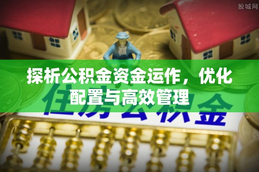 民丰探析公积金资金运作，优化配置与高效管理